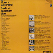 MONICA ZETTERLUND / Sakta Vi Ga Genom Stan